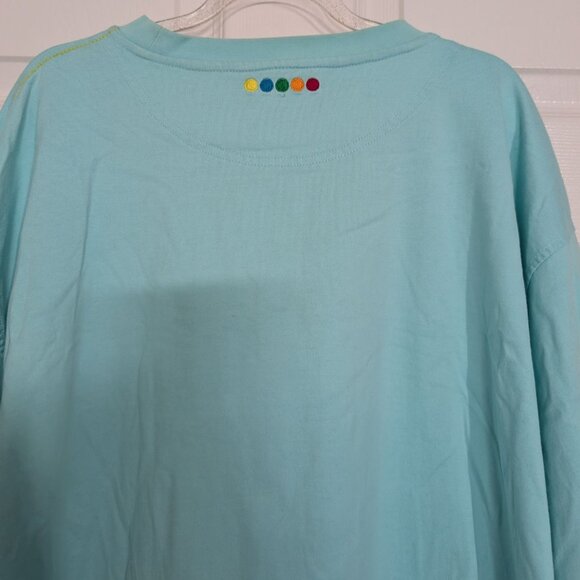 Coogi Embroidered T Shirt Mens Size XXXL Blue More Than A Sweater Cotton Graphic - Picture 10 of 13